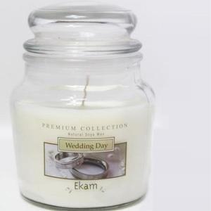 가정 인테리심플어 소품 인도산 소이 캔들 웨딩 데이 397g