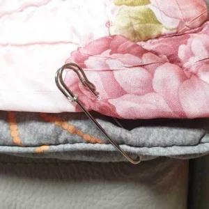 침대 이불고정 옷핀 스카프핀 중 10P 이불 바지허리 (WFHOWLG)