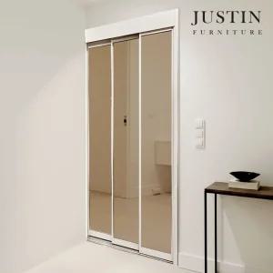 웰컴 초슬림 브론즈 유리 3연동 현관 중문(1100~1300)