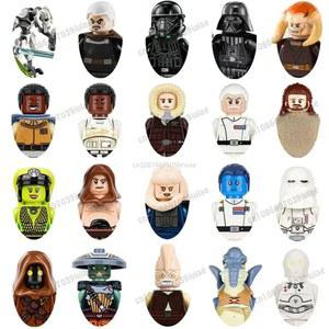 스타 워즈 다스 베이더 백작 두쿠 오비완 한 솔로 로봇 그림 장난감 벽돌 조립 인형 빌딩 블록 생일 선물