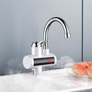 샤워기 순간 온수기 세면대 단칸방 사무실 난방 순간온수 욕실 카라반세면대 플러그 블랙