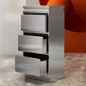 스테인레스 서랍장 미용실 정리함 가위 보관함 선반