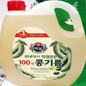 [기타]백설 식용유백설 3.6L 4개