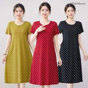 [NS홈쇼핑][엘드마마] 트리아 도트원피스3종[35219550]