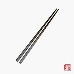 [이바돔]국내산 옻칠 칼라 젓가락 정제칠 (남색)