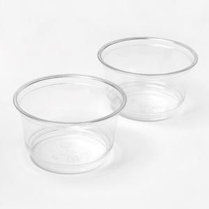 KP-7 92파이 디저트 컵 아이스크림 쿠키 머핀 투명 페트 용기 소량 100개