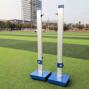 높이뛰기 지주 림보 거치대 높이뛰기바 일반 표준 업그레이드된 크로스바 리프트 받침대 다용도 하나 알루미늄