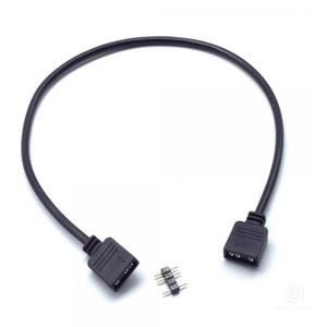 컴퓨터 본체 LED RGB 5V 3핀 길이연장선 전원연결케이블 RGB쿨러 데스크탑 연장케이블 긴 어댑터 커넥터 튜