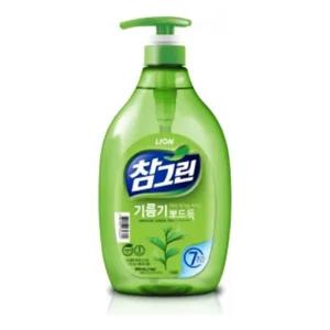 참그린 주방세제 기름기뽀드득1kg 펌프용/주방기름때제거/주방세정제/업소용주방세제/설거지세제/주방세제
