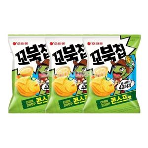 꼬북칩 콘스프맛 80g 3개