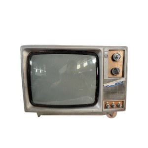 레트로 티비 감성 포토존 12 컨셉 연한 전시용 USB 옛날TV 14인치 밝은