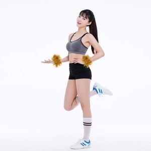 10 Pcs 골드 Pom 치어 리더 팔찌 스포츠 회의 액세서리 밝은 색상 내구성 손목 꽃 컴팩트