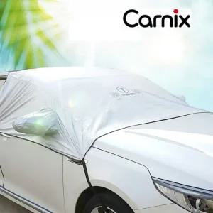 카닉스 차량용 햇빛가리개 반커버 성에커버M 차량용반커버 반커버 성에방지커버 자동차커버