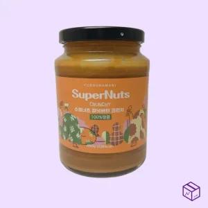슈퍼너츠 피넛버터 크런치 460g 땅콩100% 알갱이 가득 고소한