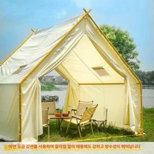감성 텐트 캠핑 자동 대형 경량 코베아 터널형 에어노크