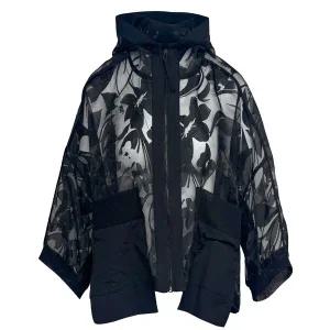 [데시데] 꽃샤 후드 숏점퍼 DPS522