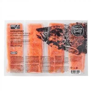 이케아 SJORAPPORT 세라포르트 연어필레 500g 603.600.37