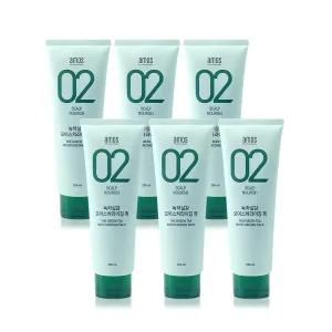 아모스 녹차실감 인텐시브 모이스처 팩 250ml 6개_B