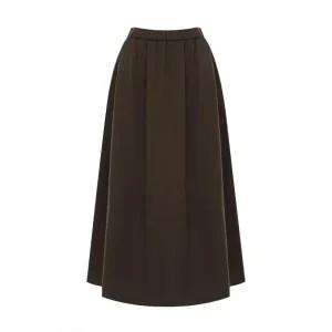 [페이지플린] 밴딩절개플레어스커트_P5CSK012C