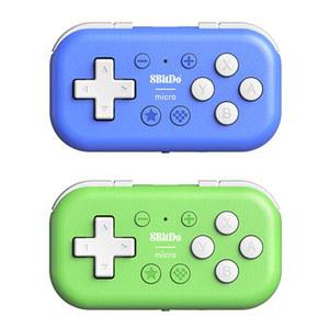 8BITDO 마이크로 게임패드 블루투스 호환 포켓 컨트롤러 조이스틱 맥 안드로이드 PC용 무선 2D 게임용 16 단추