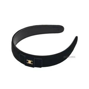 [롯데백화점]셀린느 [라벨루쏘] FW24 여성 로고 리본 헤어밴드 461BN3PCB 38GS