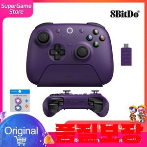 8BitDo Ultimate 2 무선 2.4G 게임 컨트롤러(충전 도크 포함) PC Windows 10 /11 Android 패드용 Bluetooth