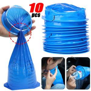 Disposable1000ML 휴대용 자동차 일회용 여행 비행기 멀미 메스꺼움 구토 청소 가방 친환경 비닐 봉투