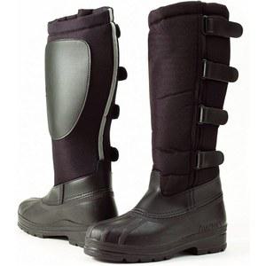 오베이션 여성용 블리자드 내구성 발수 플리스 안감 캔버스 승마 겨울 부츠