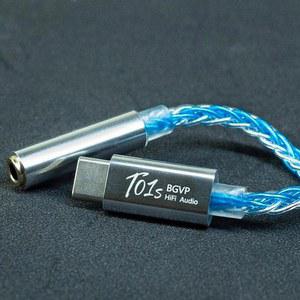 꼬다리dac BGVP T01s Dac 4.4mm 어댑터 C타입에서 비트 AUX 오디오 3.5 잭 디코더 USB 앰프 디지털 32 컨버터 2.5 이어폰 하이파이