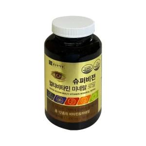 종근당건강 슈퍼비젼 멀티비타민 미네랄 로얄 1400mg x 180캡슐 1개 / 써클
