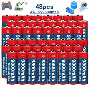 LED 조명용 충전식 AA 배터리 카메라 크 하이 퀄리티 1 5V 9800mAh