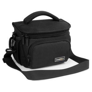 Cwatcun 소형 카메라 슬링백 크로스바디 카메라 어깨 케이스, 캐논, 니콘, 소니, 후지 DSLR/SLR/미러리스 카메라, 렌즈 및 액세서리용 방수 여행 사진 카메라 메신저백