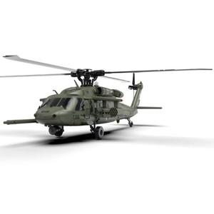 Yx F09v 블랙호크 Uh60 6채널 3D 특수 효과 RC 헬리콥터 원격 제어 무장 시뮬레이션 전투 항공기 모델