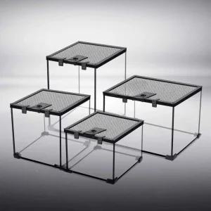 파충류 사육장 유리 도마뱀 도마뱀사육장 소라게 육지