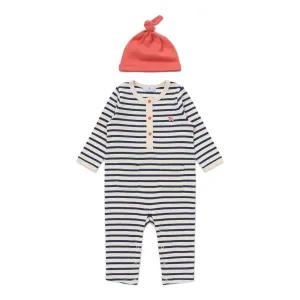 [롯데백화점]블루독베이비 NY)골지STRIPE우주복 45A70-675-03