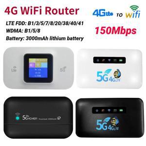 4G LTE 타입-C USB 핫 10000mAh 휴대용 파워뱅크 WiFi PW100 모바일 포켓 비즈니스 오피스 네트워크용