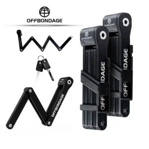킥보드자물쇠 자전거 도난 방지 OFFBondage 접이식 잠금 MTB 폴드 스쿠터 전기