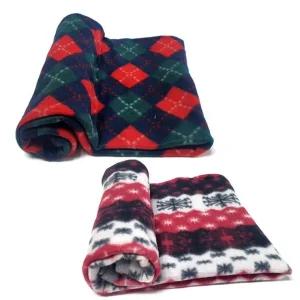 디자인 LND 선물 알파벳 개별OPP포장 구름 항공 체크 판촉 무릎 담요 항공담요 선물