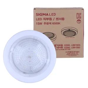직부등 SIGMA LED 15W 6500K SOGJH-15G1 JH111079-24004