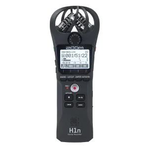 ZOOM H1n 핸디 레코더 디지털 카메라 오디오 레코더 인터뷰 여행 기록 및 콘서트 녹음을 스테레오 마이크