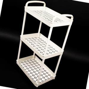 이동식 트롤리 수납함 3단 화이트 간편 수납장 욕실 조립식 다용도 세탁실 양념 화장실 세제 정돈 주방