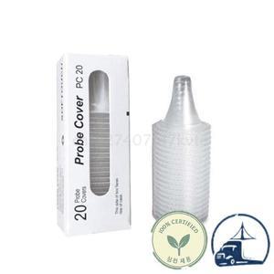 20개/갑 브라운 귀 온도계 프로브 커버 필터 교체 건강 관리 도구