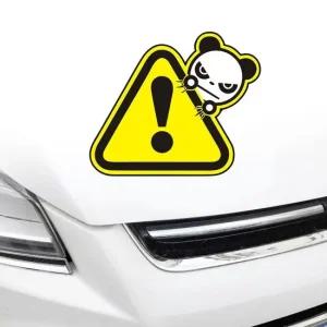 차량용스티커 초보자동차 셀프부착 초보자운전스티커 초보운전 캐릭터스티커
