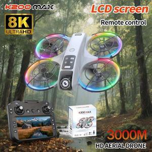 K200 MAX 8K HD 드론 5KM FPV 전송 광학 흐름 포지셔닝 및 장애물 회피 기능 탑재 전문 항공 촬영용