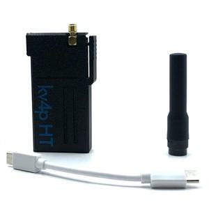 스피커A45U Kv4p HT 홈브루 VHF 안드로이드 폰용 무전기, 햄 라디오 트랜시버 V2.0 무선 모듈 듀얼 주파수