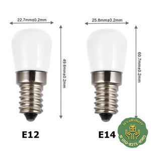 2W Led 냉장고 전구 E14 6500K 220V 냉동 표시등 미니 옥수수 램프