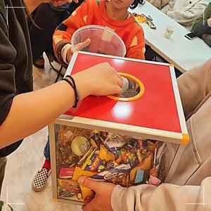 대형 30cm 추첨 응모함 뽑기 박스 이벤트 랜덤 모임 파티 기부 워크숍 세미나 전시회 캠페인 투표