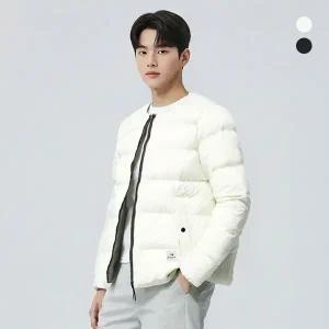 [아이더] 남성 베이직 슬림 구스다운 경량패딩 자켓_DMW22541