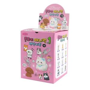 [핑크풋] 120000 플로키 애니멀 랜덤 키링 1탄 60개입박스