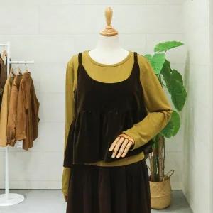 B25J7FKT010_벨벳뷔스티에세트니트